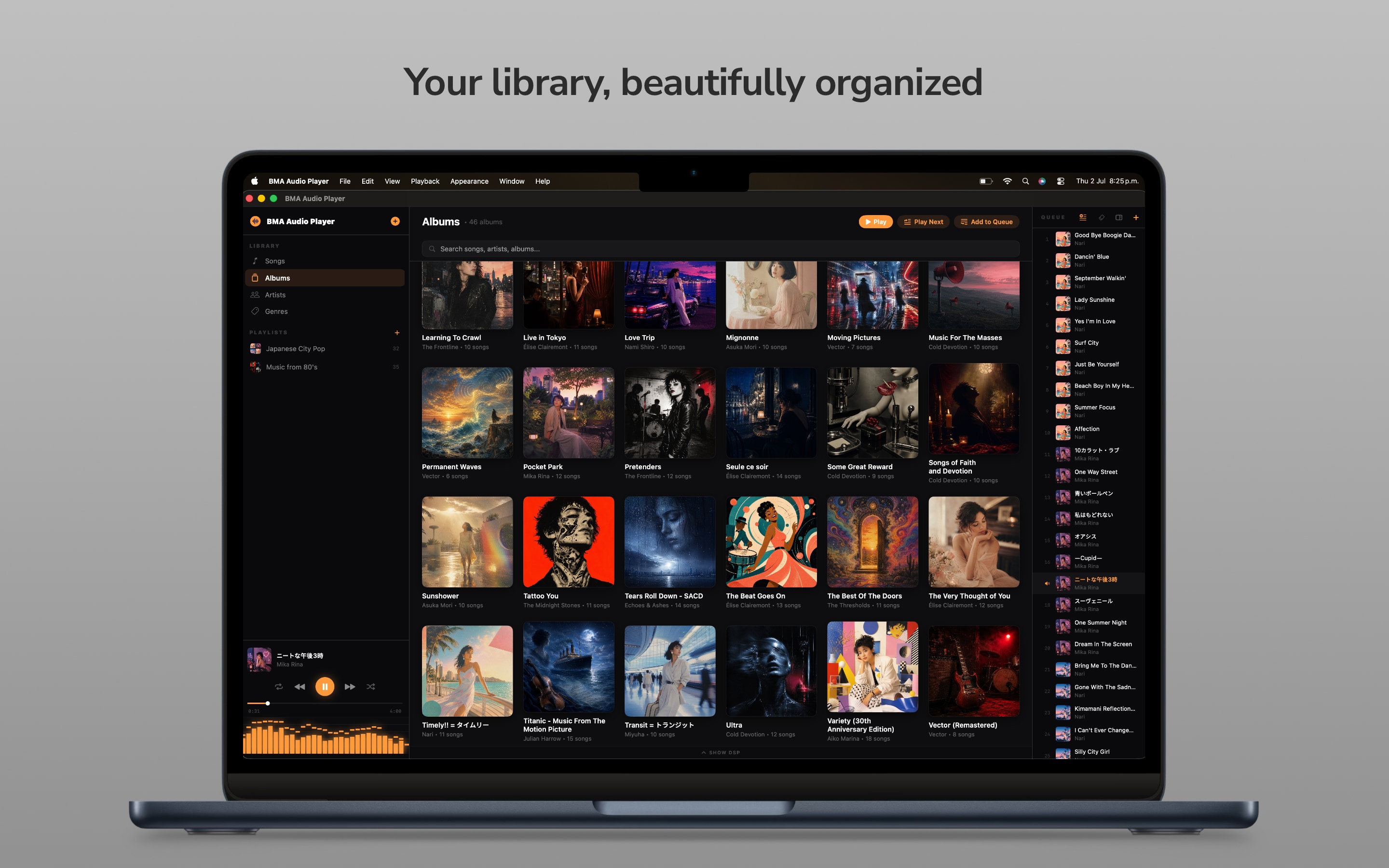 BMA Audio Player